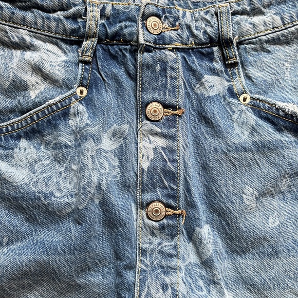 Free People denim skort - Picture 2 of 11